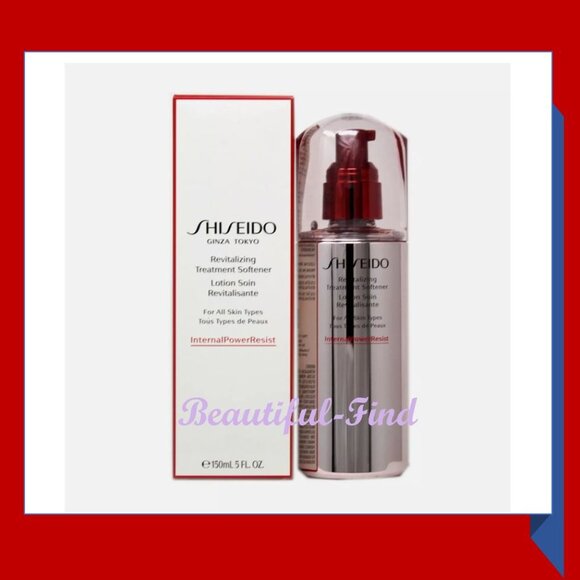 Shiseido Revitalizing Treatment Softener anti-aging 5oz/150ml NIB